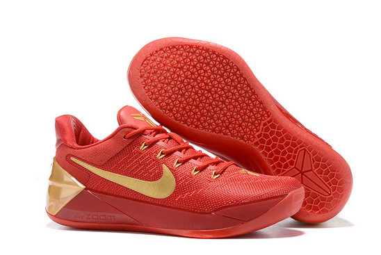 Nike Kobe AD Red Gold Women Shoes